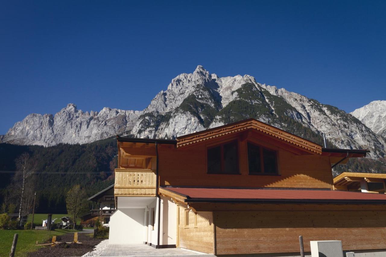 Alpenchalet Im Leutaschtal エクステリア 写真
